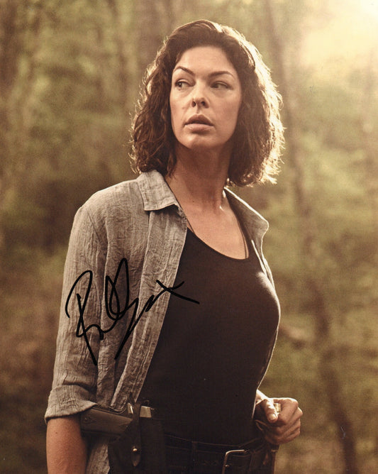 POLLYANNA MCINTOSH SIGNED THE WALKING DEAD 10X8 PHOTO (2)