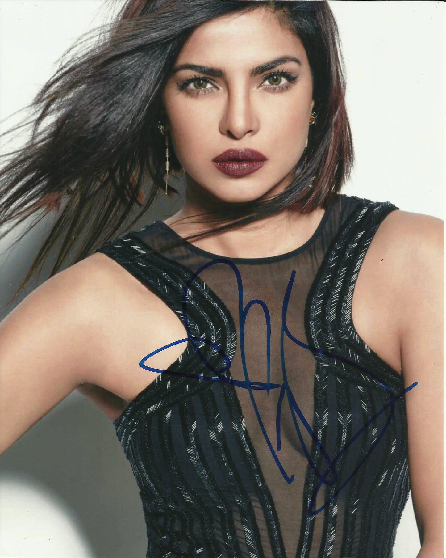 PRIYANKA CHOPRA SIGNED SEXY 8X10 PHOTO (6)