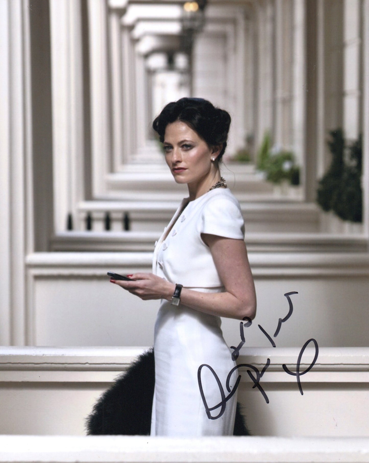 LARA PULVER SIGNED SHERLOCK 10X8 PHOTO (4)