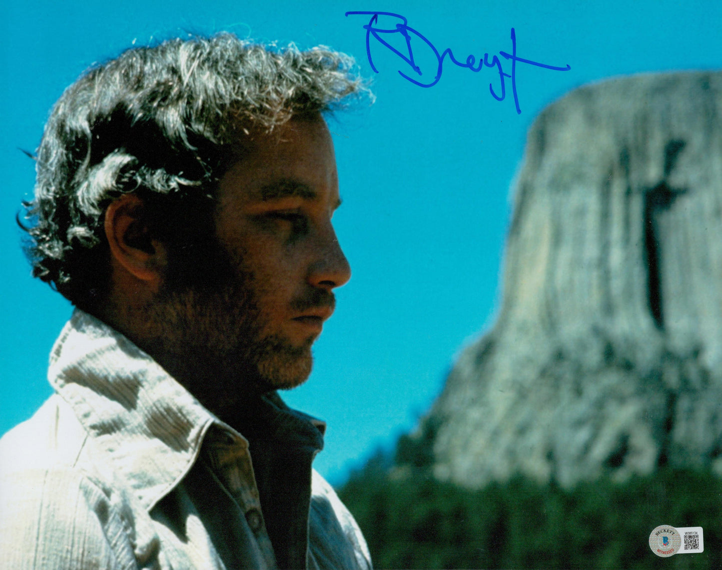 RICHARD DREYFUSS SIGNED CLOSE ENCOUNTERS 14X11 PHOTO (2) ALSO BECKETT