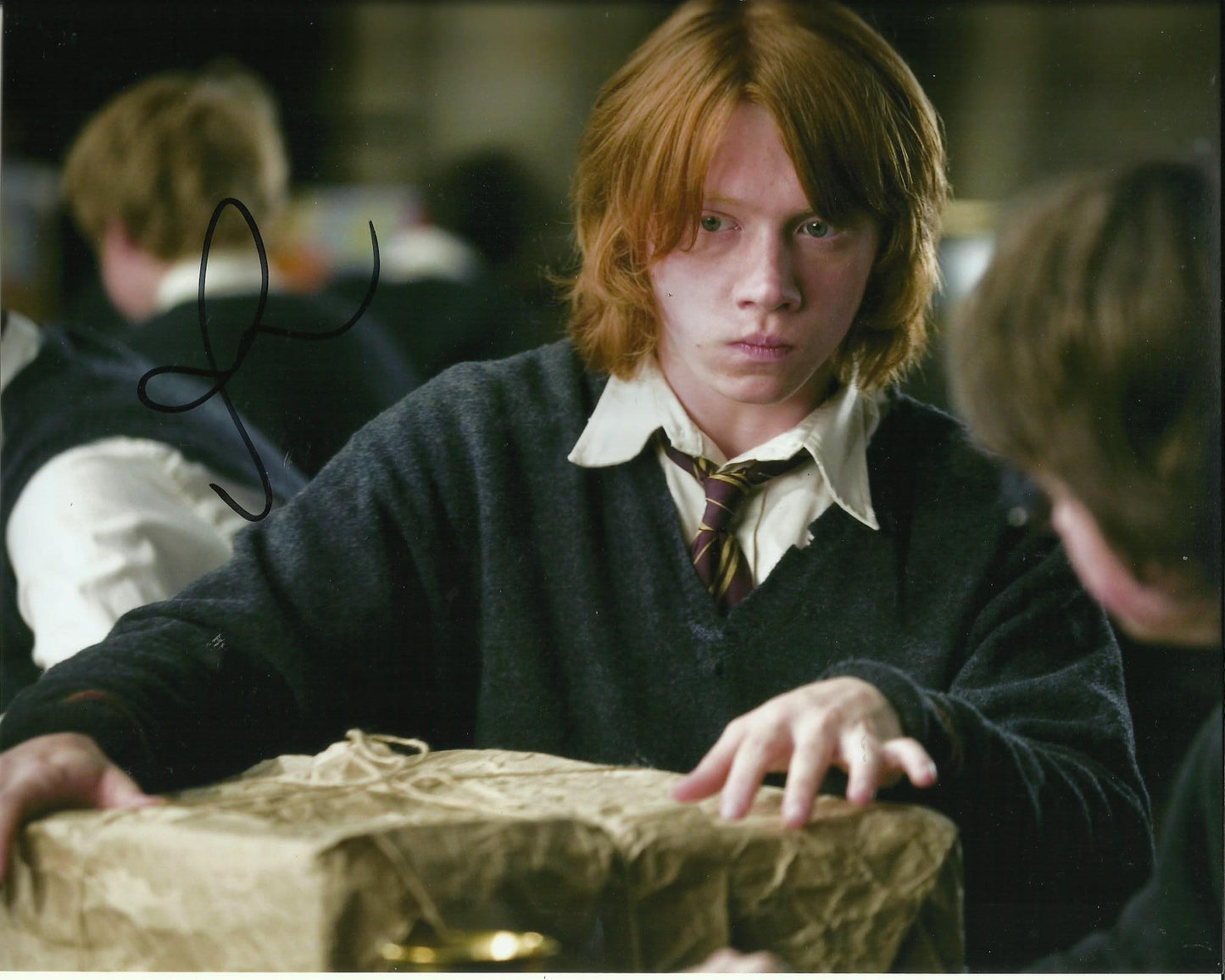 RUPERT GRINT SIGNED HARRY POTTER 8X10 PHOTO