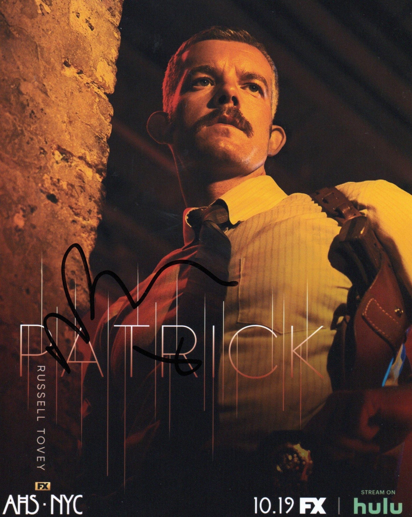RUSSELL TOVEY SIGNED AMERICAN HORROR STORY 8X10 PHOTO (1)