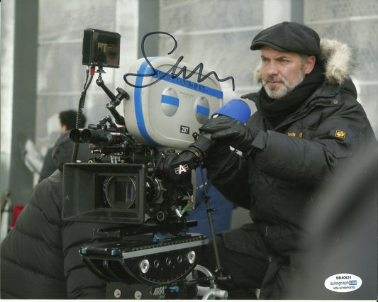 SAM MENDES SIGNED JAMES BOND 8X10 PHOTO (1) ALSO ACOA CERTIFIED