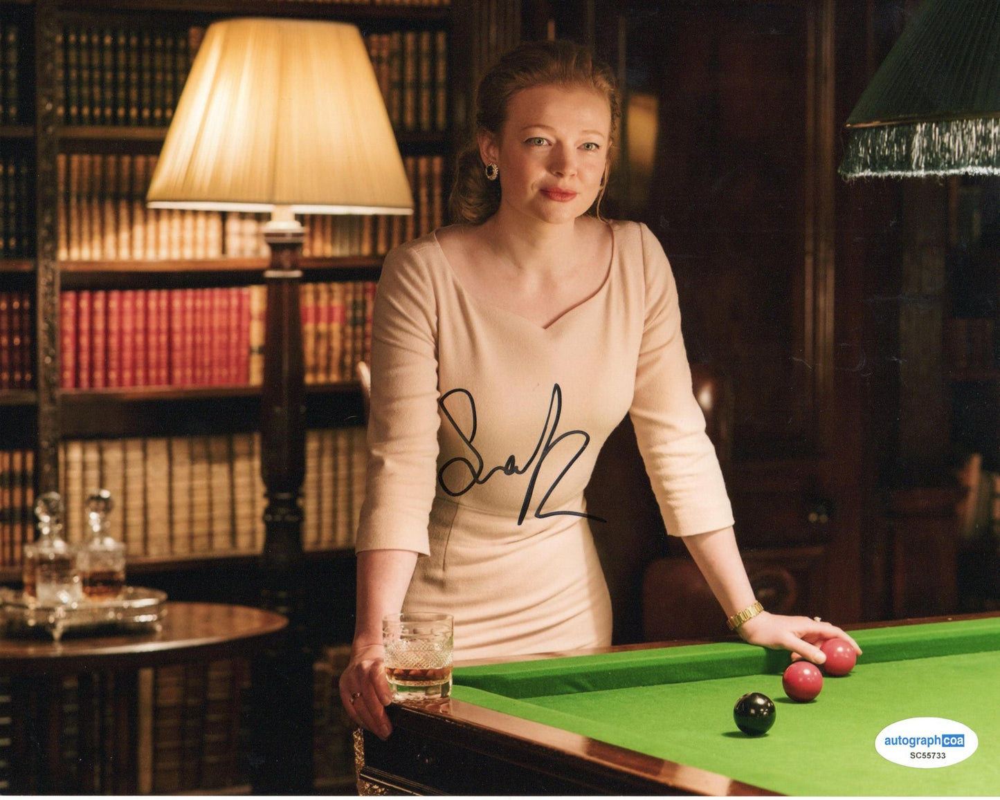 SARAH SNOOK SIGNED SUCCESSION 10X8 PHOTO (1) ALSO ACOA