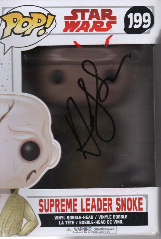 ANDY SERKIS SIGNED SNOKE STAR WARS FUNKO POP (2)