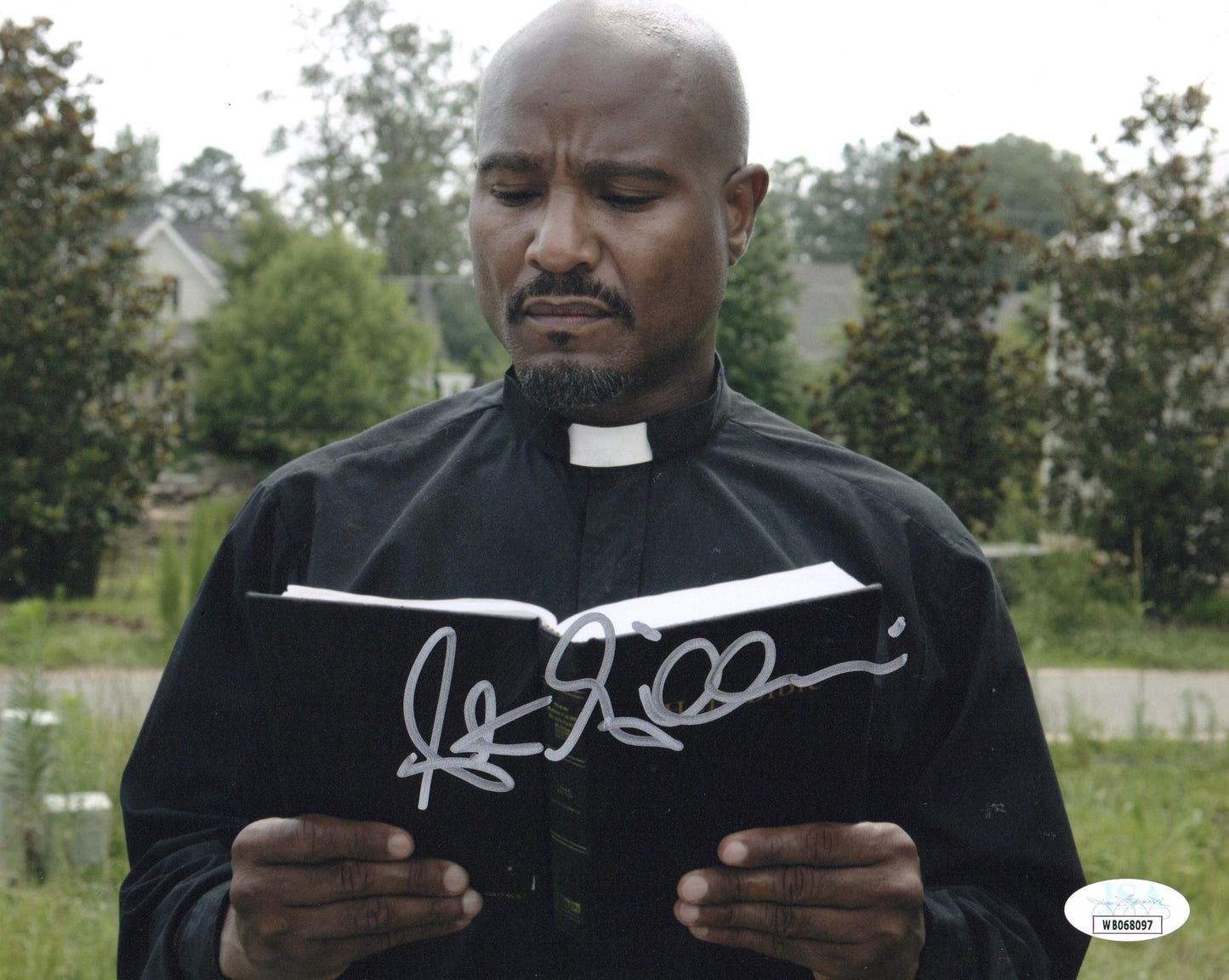 SETH GILLIAM SIGNED THE WALKING DEAD 8X10 PHOTO (1) ALSO JSA
