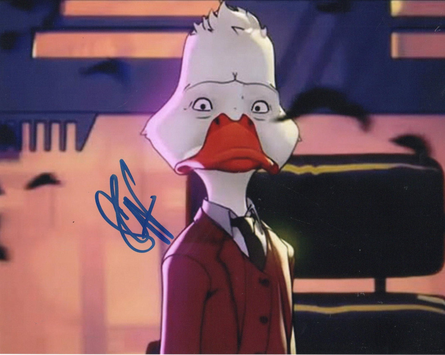 SETH GREEN SIGNED HOWARD THE DUCK 8X10 PHOTO (1)