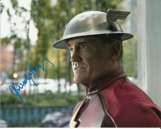 JOHN WESLEY SHIPP SIGNED THE FLASH 8X10 PHOTO UACC REG 242 (1)