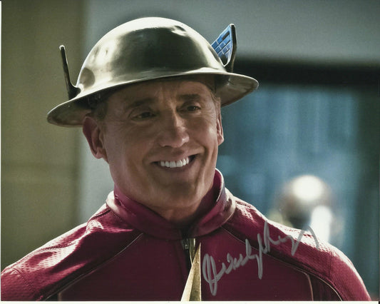 JOHN WESLEY SHIPP SIGNED THE FLASH 8X10 PHOTO UACC REG 242 (2)