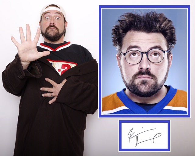 KEVIN SMITH SIGNED SILENT BOB PHOTO MOUNT UACC REG 242 (1)