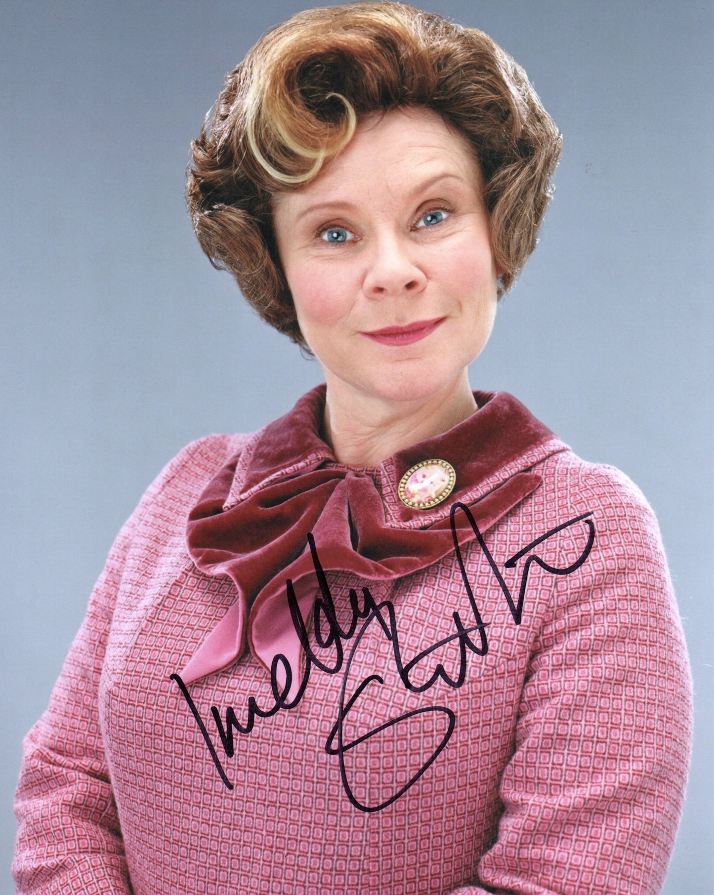 IMELDA STAUNTON SIGNED HARRY POTTER PHOTO (1)