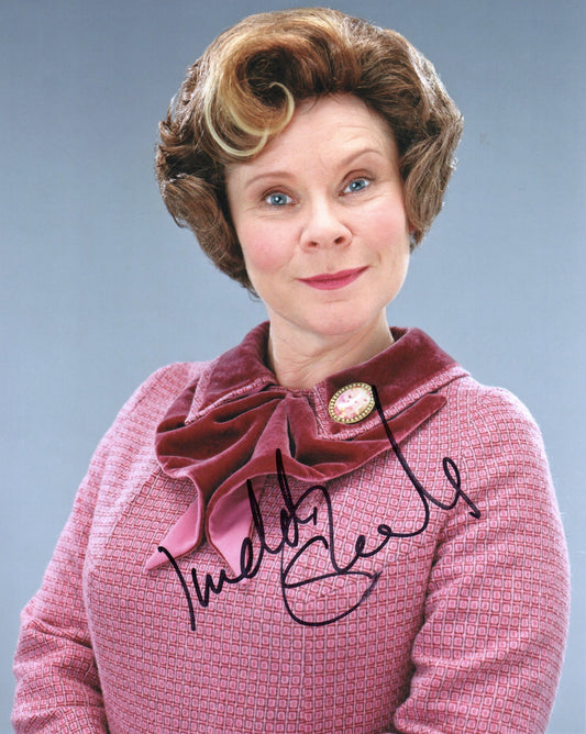 IMELDA STAUNTON SIGNED HARRY POTTER PHOTO (3)