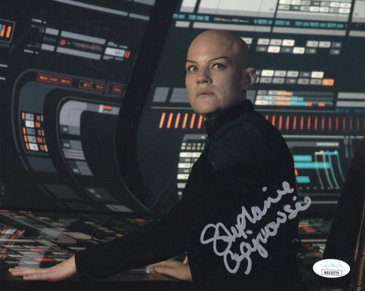 STEPHANIE CZAJKOWSKI SIGNED STAR TREK PICARD 10X8 PHOTO (1) ALSO JSA