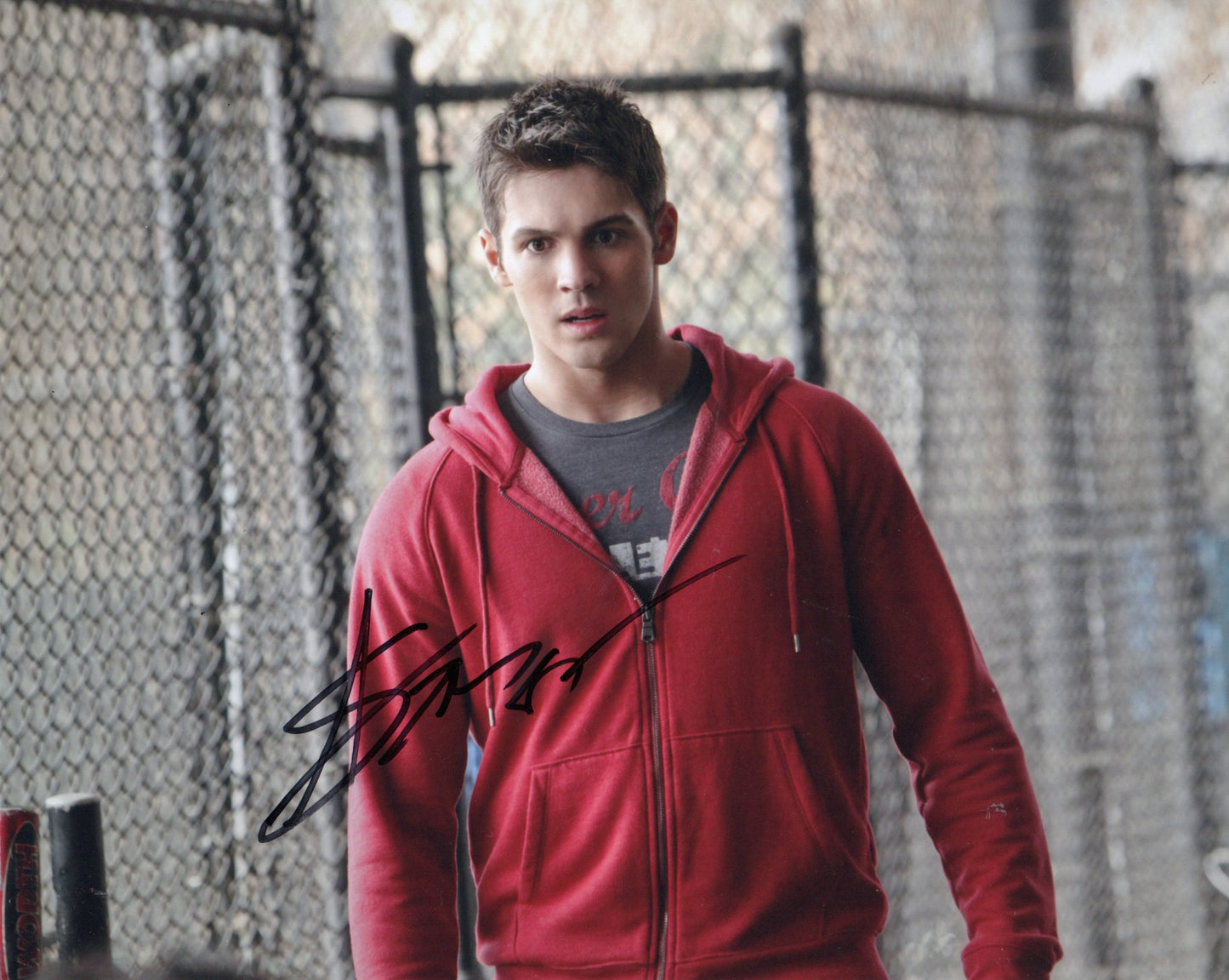 STEVEN R MCQUEEN SIGNED THE VAMPIRE DIARIES 8X10 PHOTO (3)