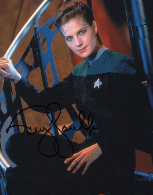 TERRY FARRELL SIGNED STAR TREK DEEP SPACE NINE 10X8 PHOTO (11)