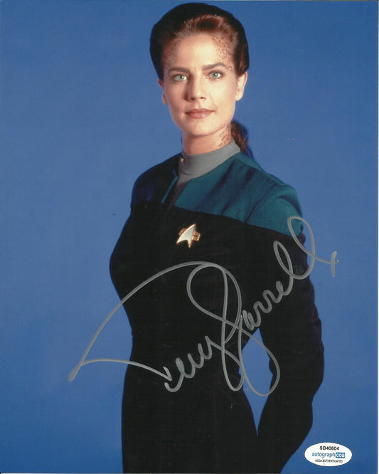 TERRY FARRELL SIGNED STAR TREK DEEP SPACE NINE 10X8 PHOTO (6) ALSO ACOA CERTIFIED