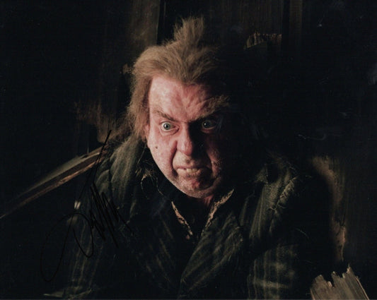 TIMOTHY SPALL SIGNED HARRY POTTER 8X10 PHOTO (1)