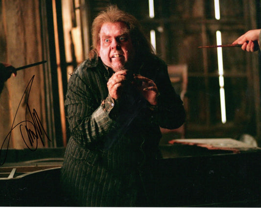 TIMOTHY SPALL SIGNED HARRY POTTER 8X10 PHOTO (2)