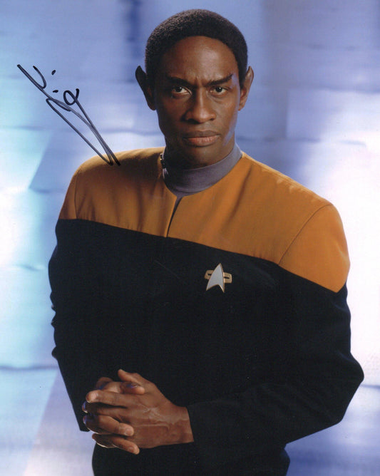 TIM RUSS SIGNED STAR TREK 8X10 PHOTO (1)