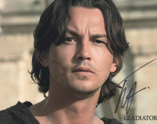 TOMMY FLANAGAN SIGNED GLADIATOR 8X10 PHOTO (1)