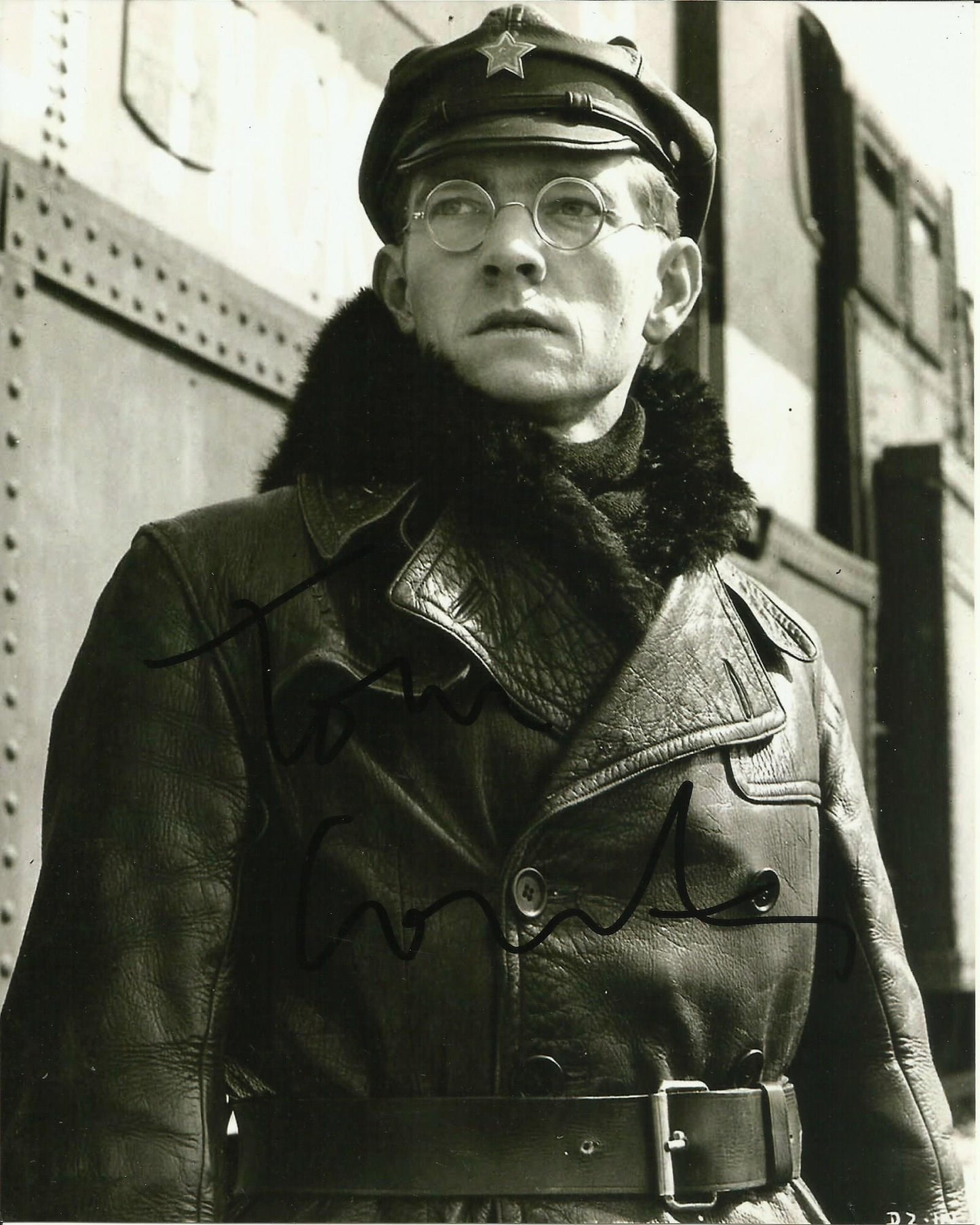 TOM COURTENAY SIGNED DOCTOR ZHIVAGO 10X8 PHOTO