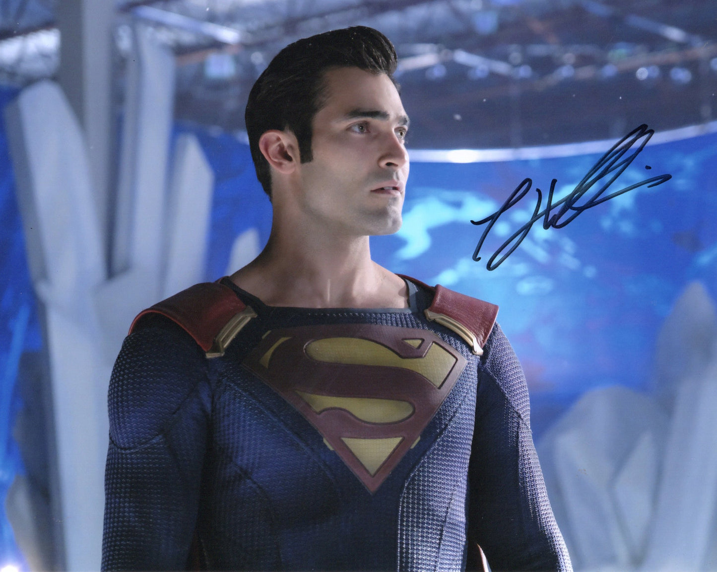 TYLER HOECHLIN SIGNED SUPERMAN AND LOIS 8X10 PHOTO (7)