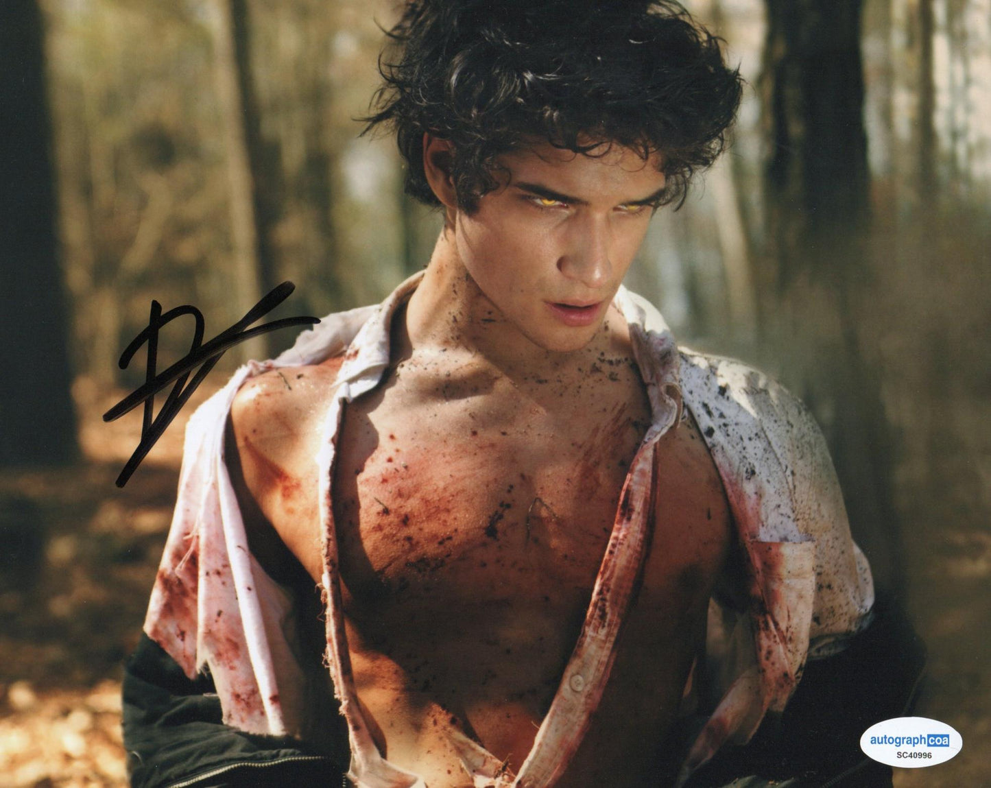 TYLER POSEY SIGNED TEEN WOLF 8X10 PHOTO (9) ALSO ACOA CERTIFIED