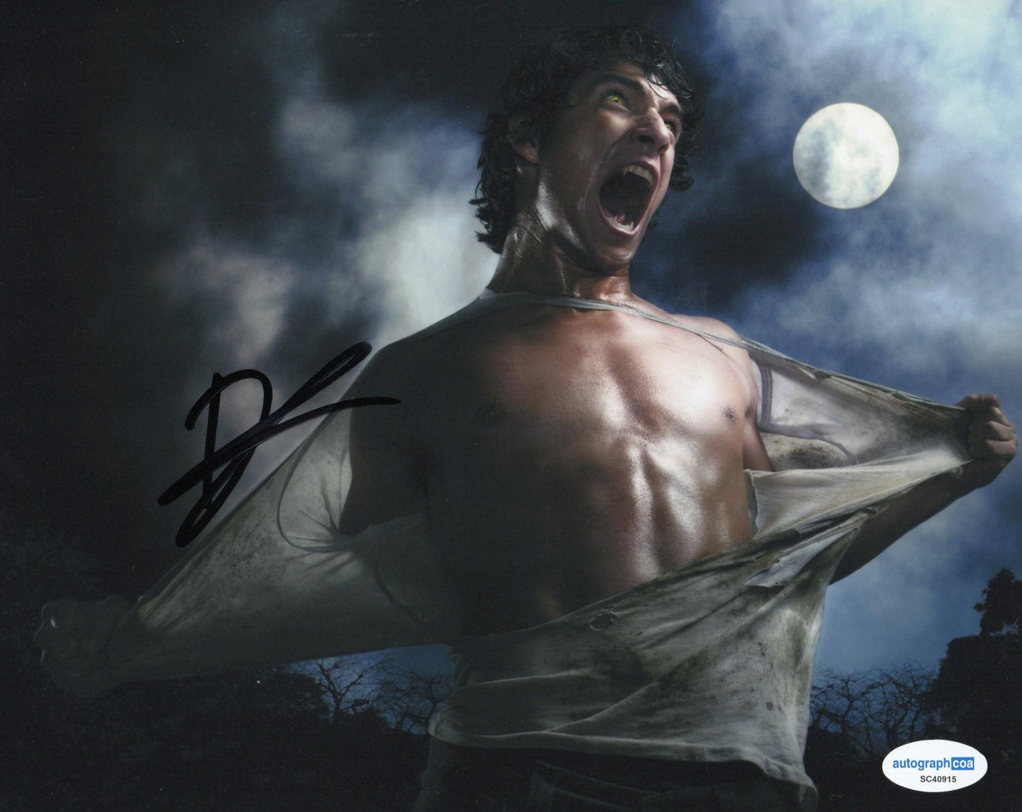 TYLER POSEY SIGNED TEEN WOLF 8X10 PHOTO (6) ALSO ACOA CERTIFIED
