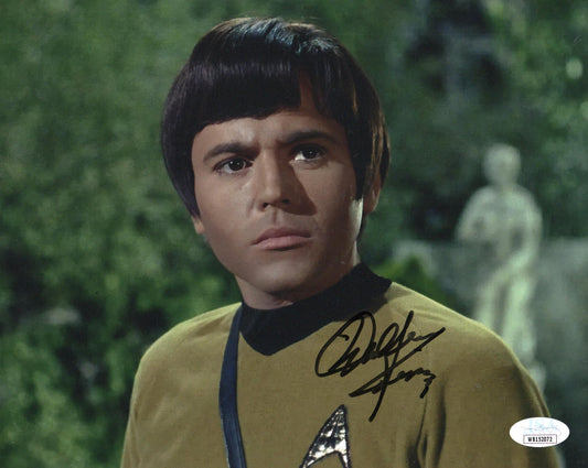 WALTER KOENIG SIGNED STAR TREK 8X10 PHOTO ALSO JSA