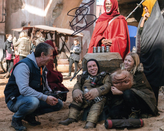 WARWICK DAVIS SIGNED STAR WARS 8X10 PHOTO (2)