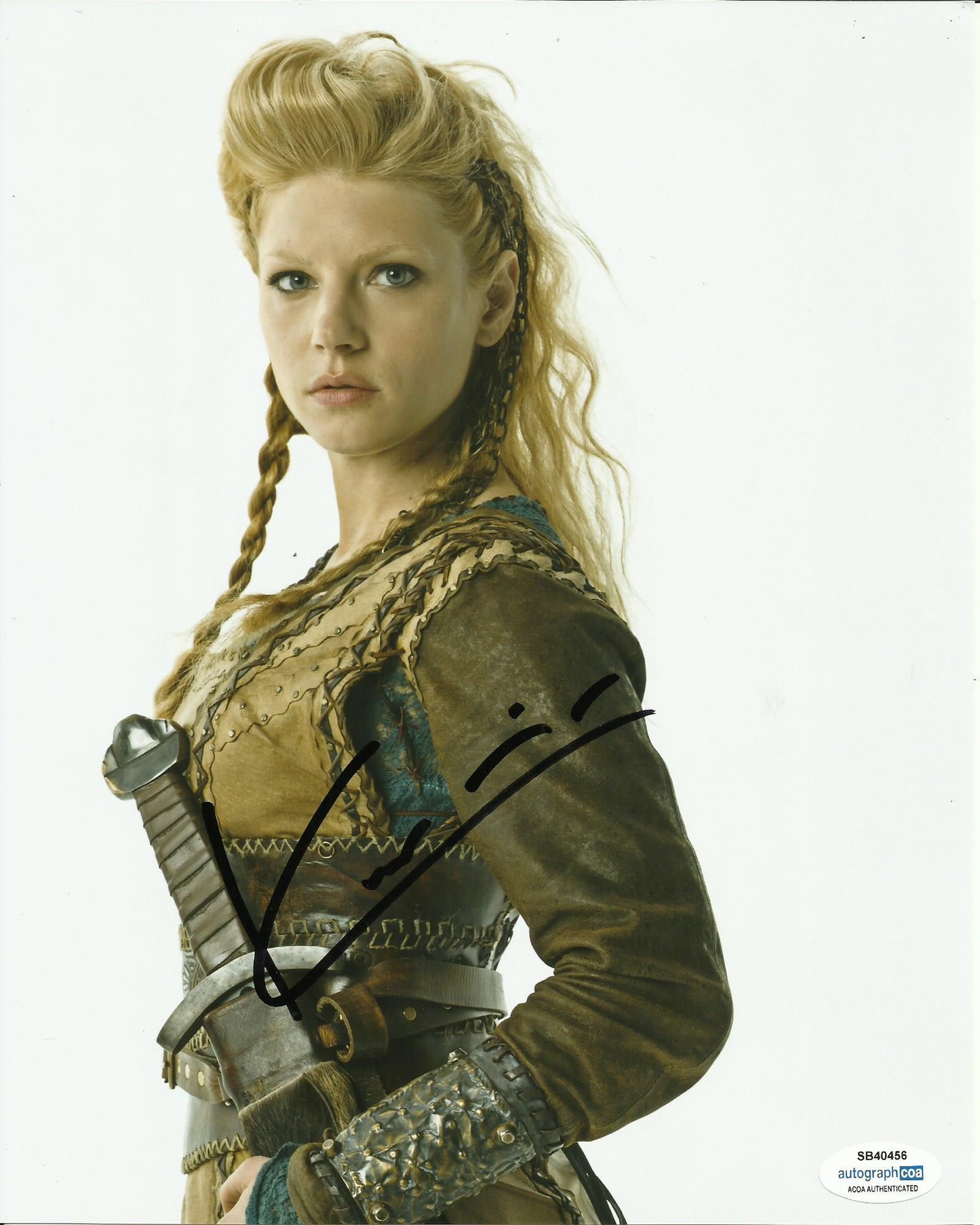 KATHERYN WINNICK SIGNED VIKINGS 10X8 PHOTO (1) ALSO ACOA CERTIFIED