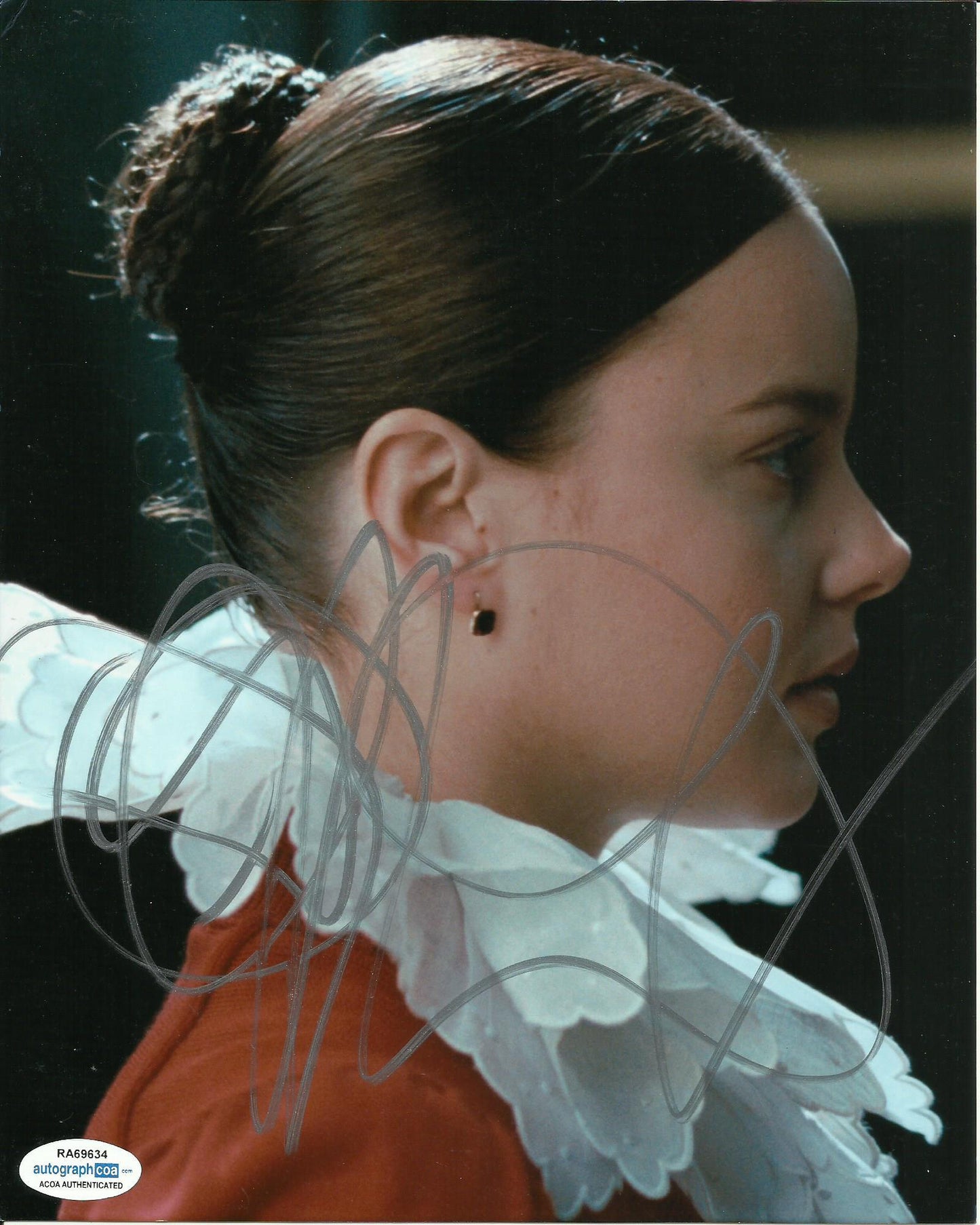 ABBIE CORNISH SIGNED BRIGHT STAR 10X8 PHOTO (3) ALSO ACOA