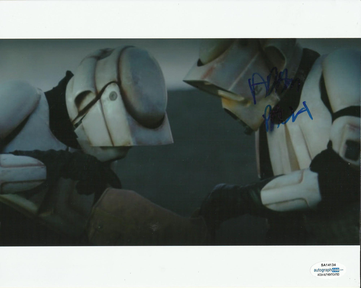 ADAM PALLY SIGNED THE MANDALORIAN 8X10 PHOTO (1) ALSO ACOA
