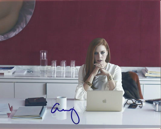 AMY ADAMS SIGNED NOCTURNAL ANIMALS 10X8 PHOTO