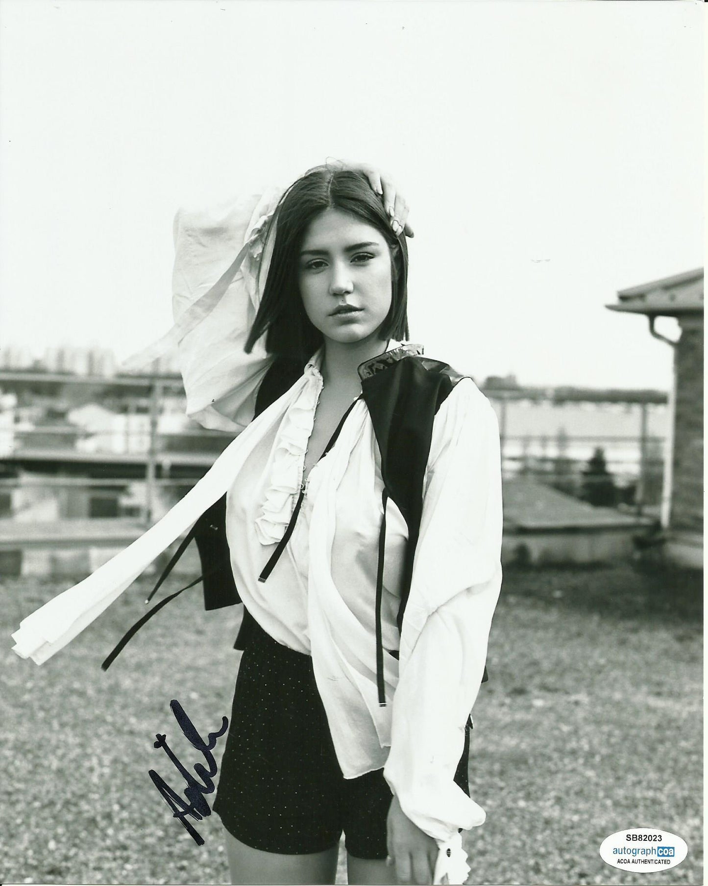 ADELE EXARCHOPOULOS SIGNED SEXY 10X8 PHOTO (2) also ACOA certified