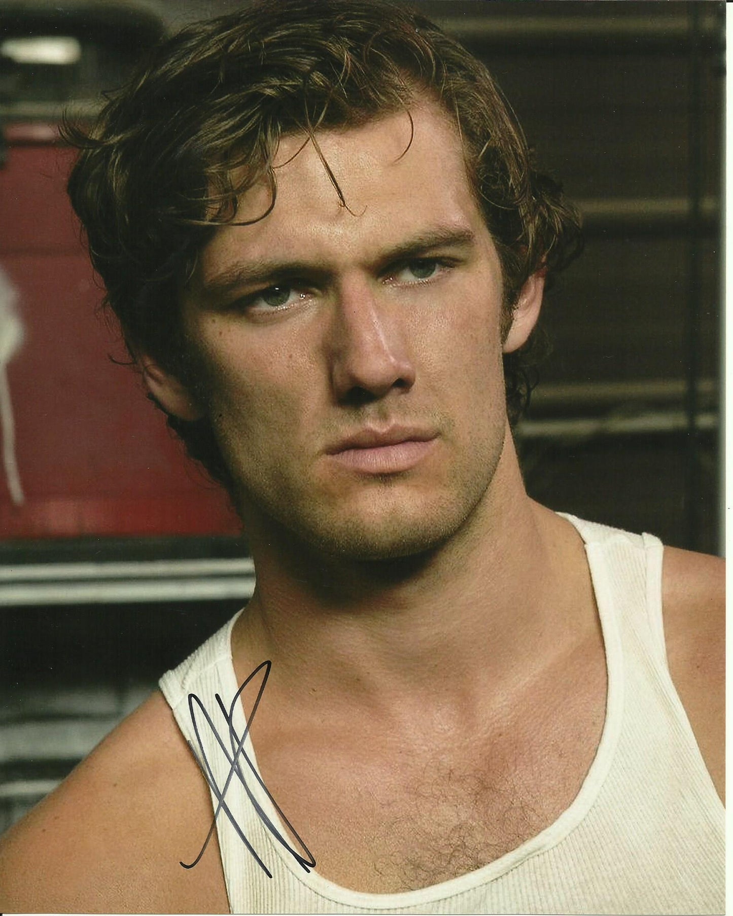 ALEX PETTYFER SIGNED COOL 8X10 PHOTO
