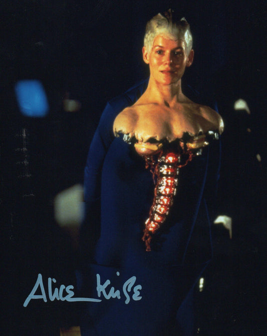 ALICE KRIGE SIGNED STAR TREK 8X10 PHOTO (8)
