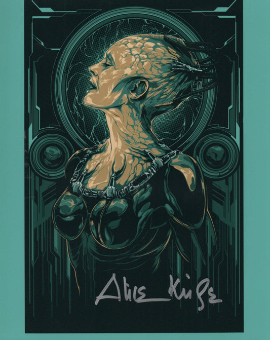 ALICE KRIGE SIGNED STAR TREK 8X10 PHOTO (9)