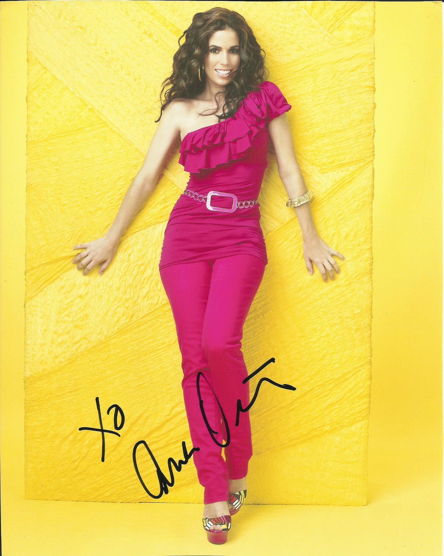 ANA ORTIZ SIGNED SEXY 10X8 PHOTO (2)