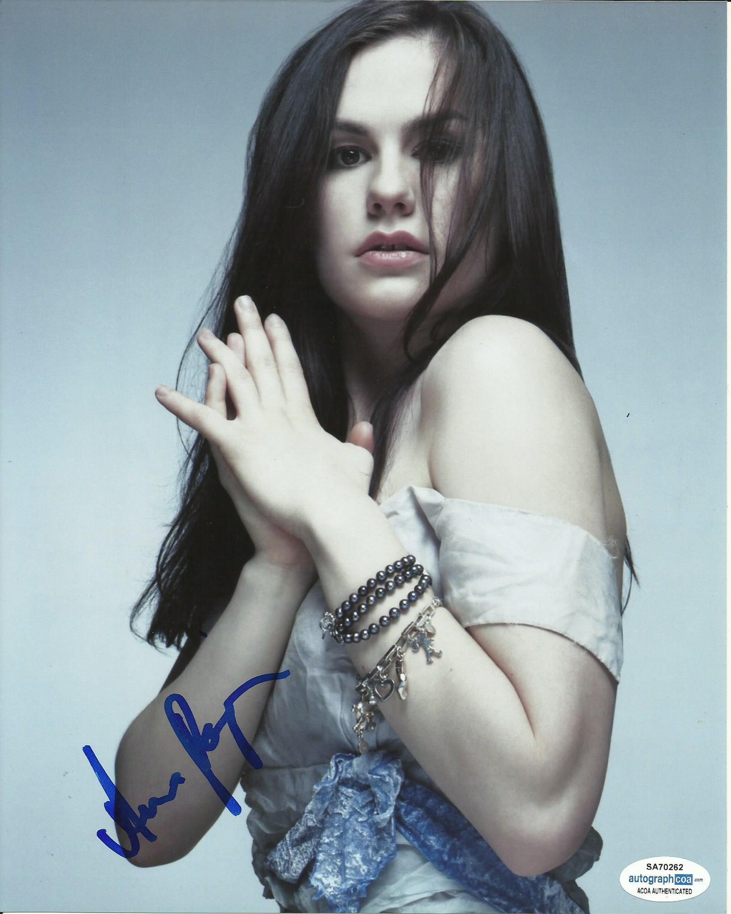 ANNA PAQUIN SIGNED SEXY 10X8 PHOTO (3) ALSO ACOA CERTIFIED
