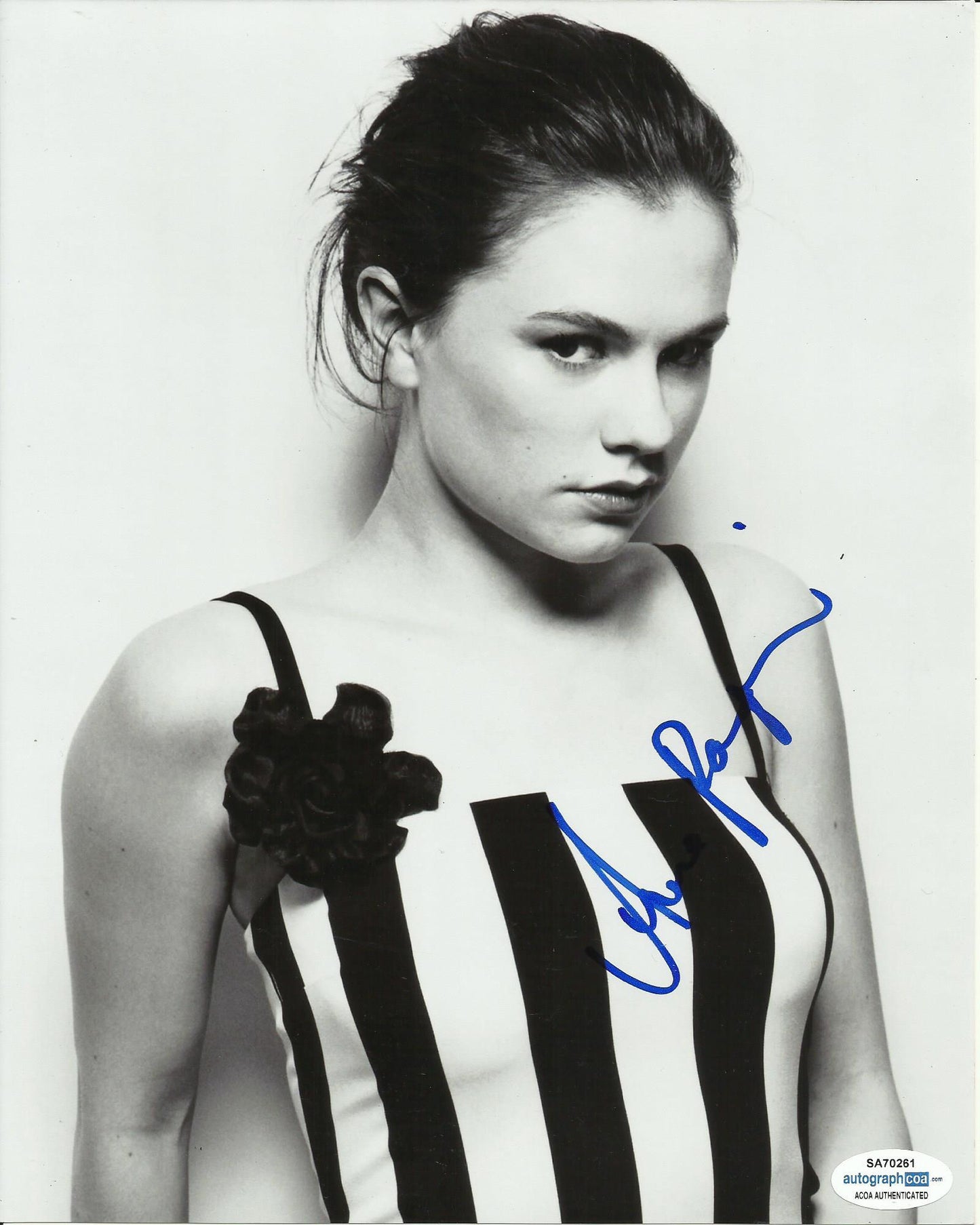 ANNA PAQUIN SIGNED SEXY 10X8 PHOTO (5) ALSO ACOA CERTIFIED