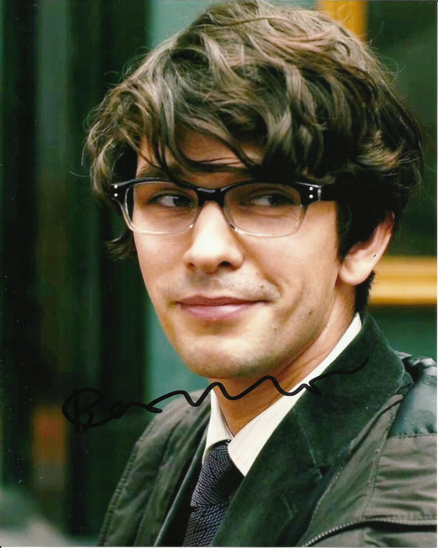 BEN WHISHAW SIGNED JAMES BOND 8X10 PHOTO (2)