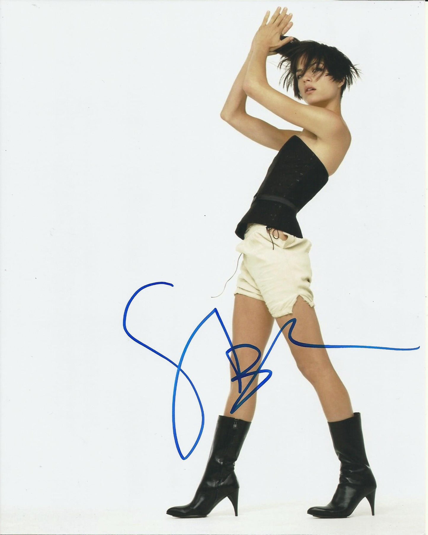 SELMA BLAIR SIGNED SEXY 10X8 PHOTO (3)