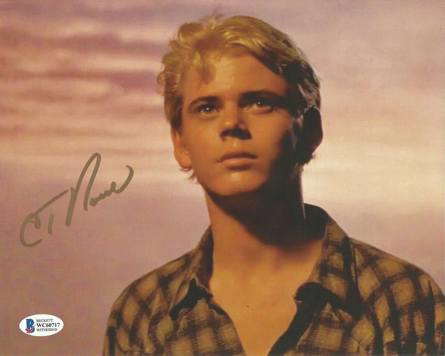 C THOMAS HOWELL SIGNED YOUNG 8X10 PHOTO BECKETTS (5)