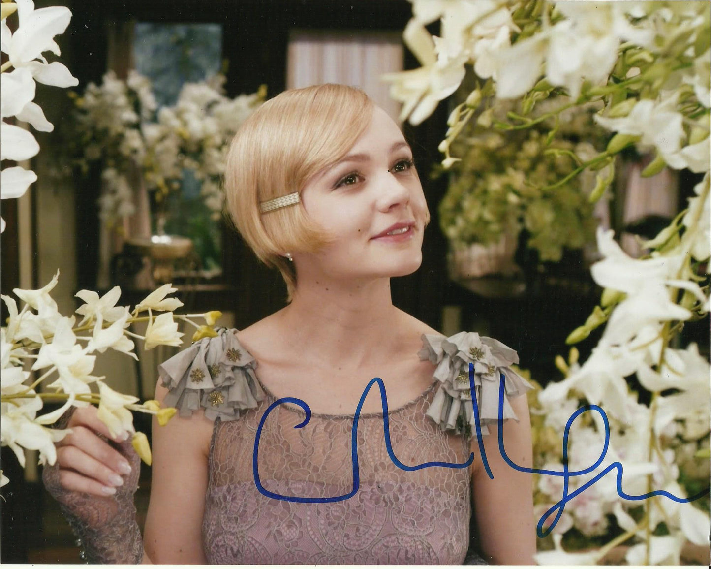 CAREY MULLIGAN SIGNED SEXY 10X8 PHOTO (2)