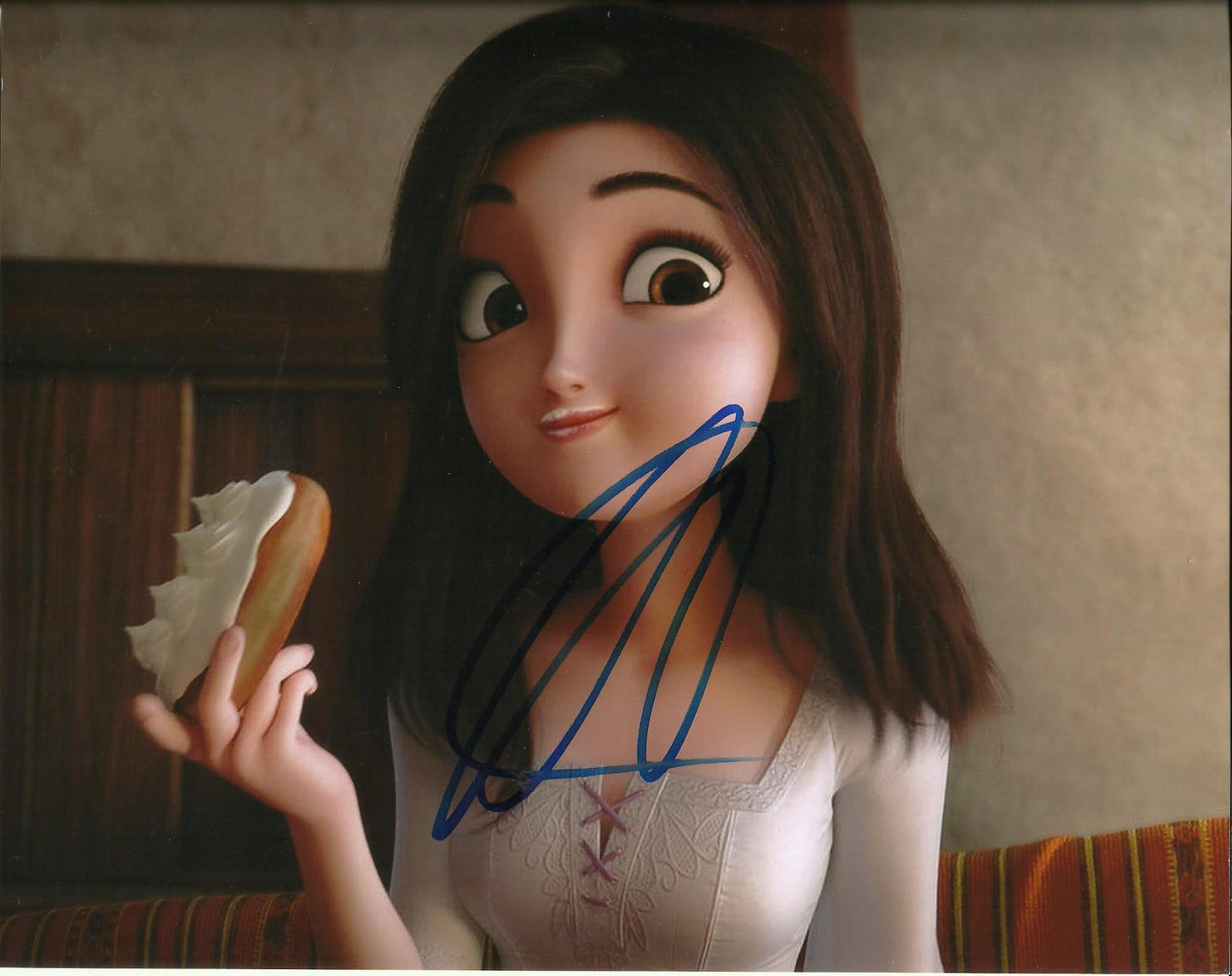CHLOE GRACE MORETZ SIGNED ANIMATION 10X8 PHOTO