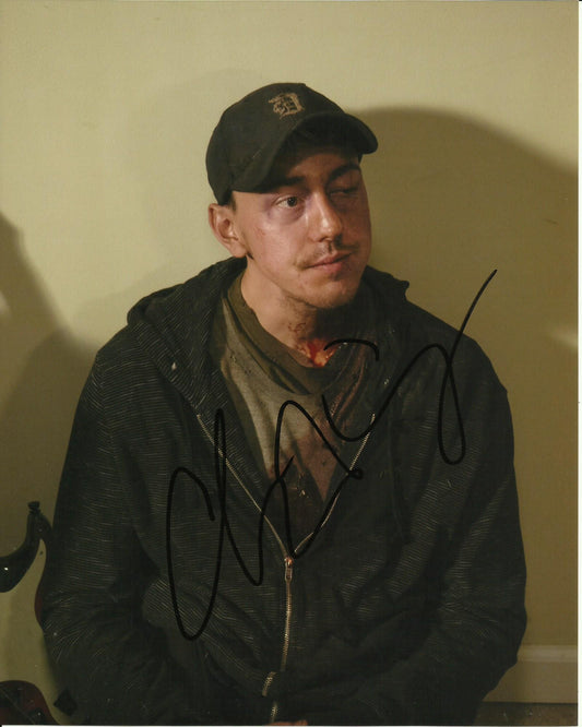 CHRIS COY SIGNED THE WALKING DEAD 8X10 PHOTO
