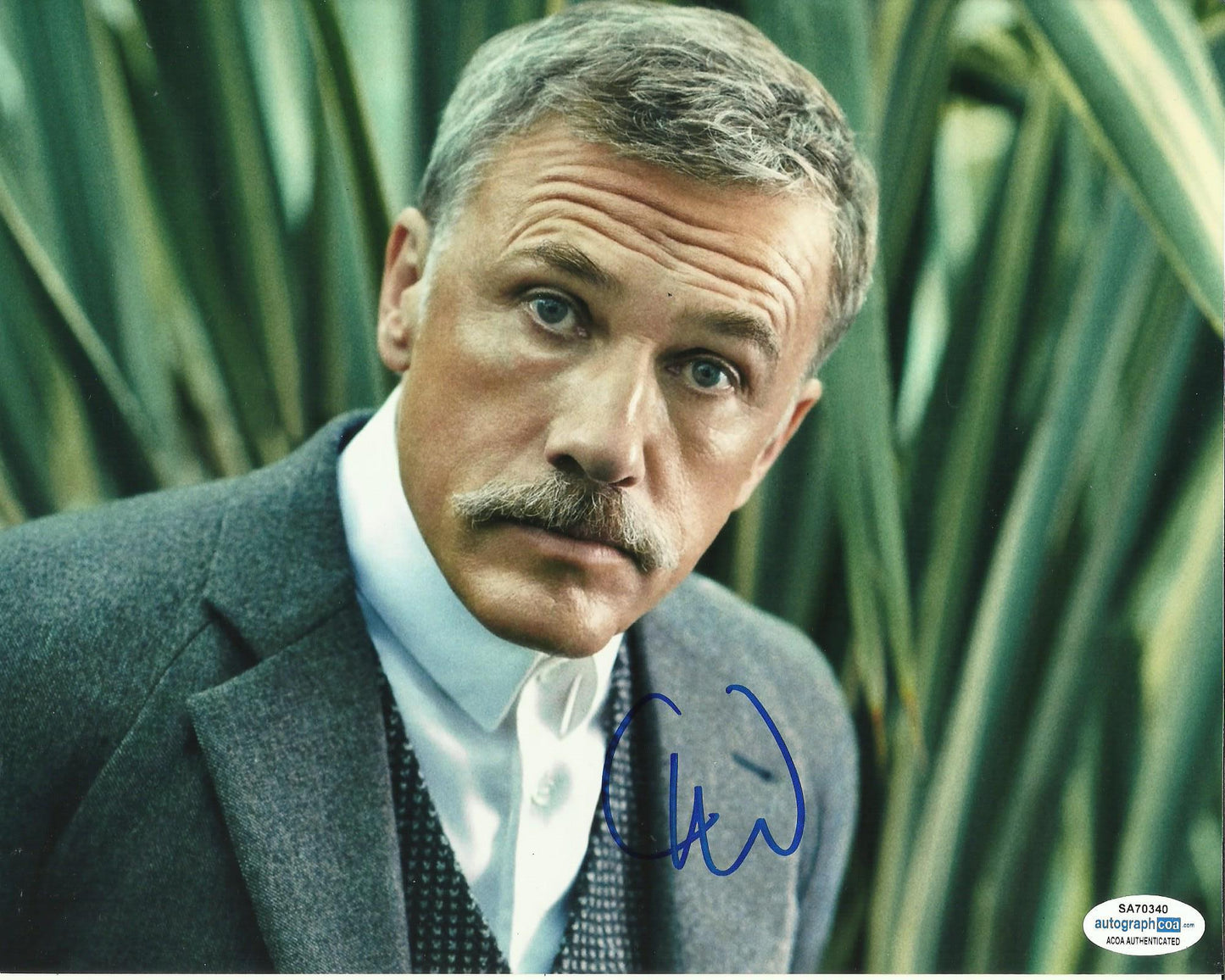 CHRISTOPH WALTZ SIGNED 8X10 PHOTO ALSO ACOA CERTIFIED