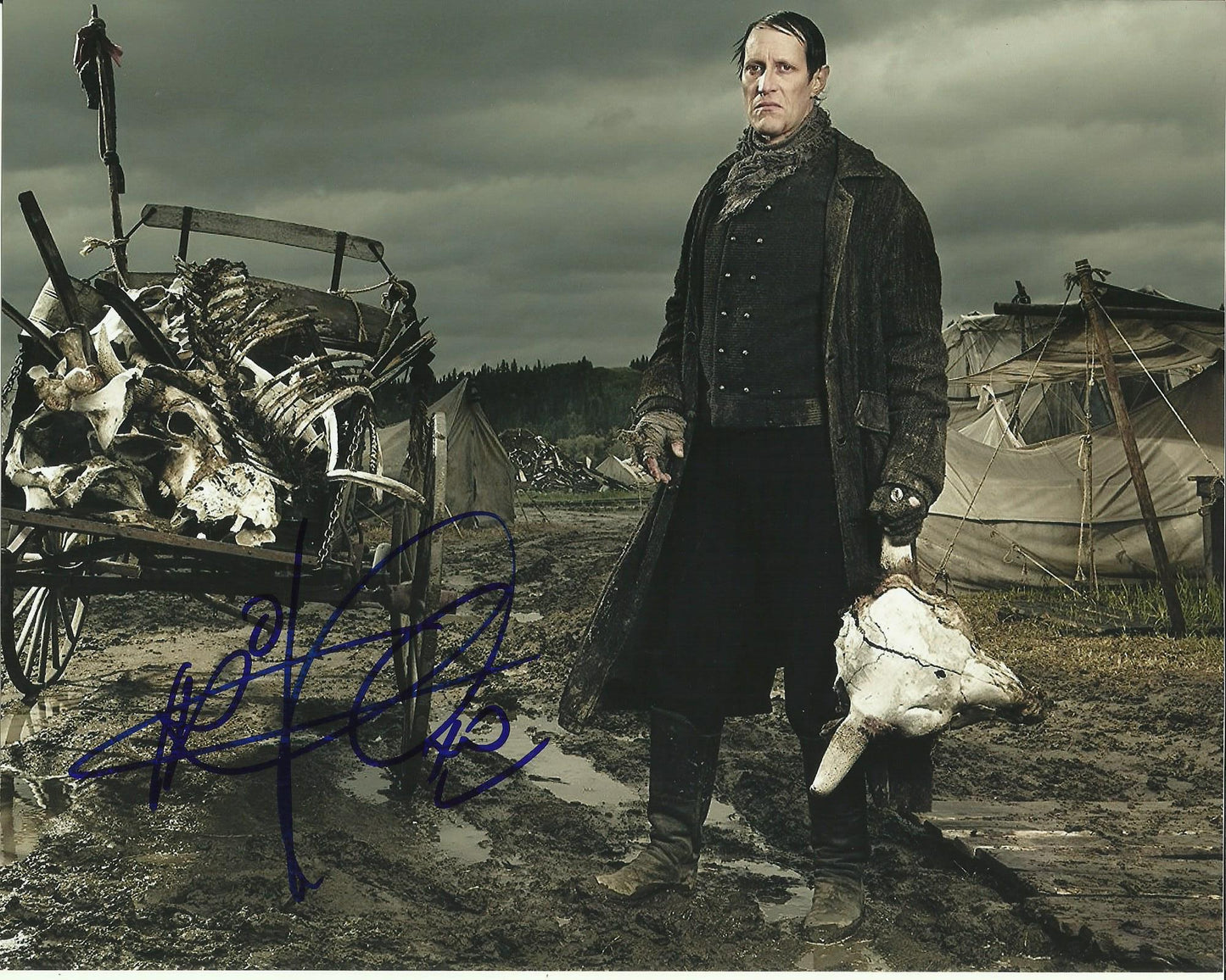 CHRISTOPHER HEYERDAHL SIGNED HELL ON WHEELS 8X10 PHOTO (2)