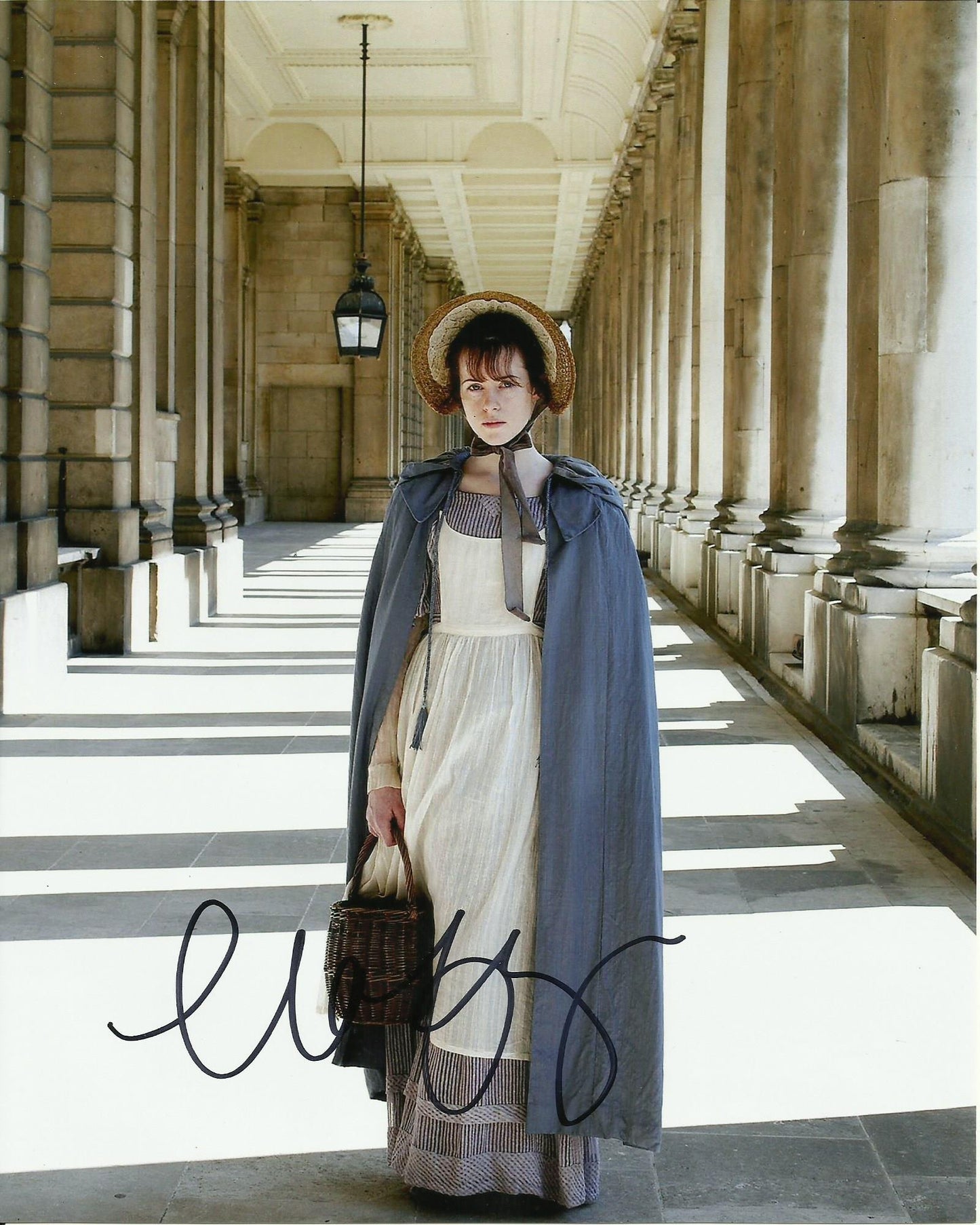 CLAIRE FOY SIGNED LITTLE DORRIT 10X8 PHOTO (1)